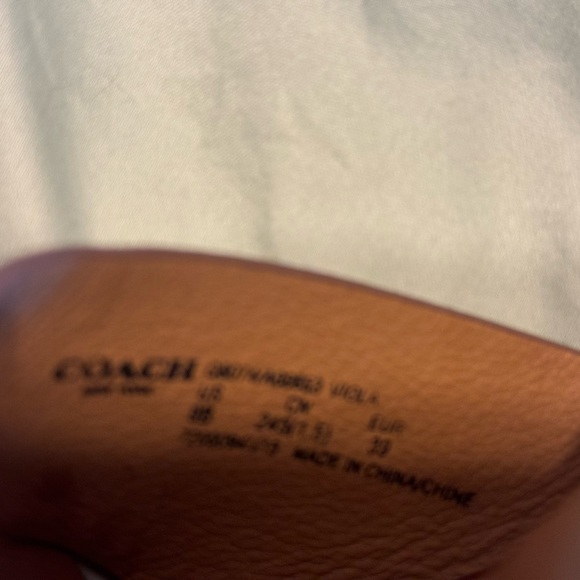 Coach Womans Size 9 Viola Sandal Wood Block PlatformUsed show some wear. - Picture 8 of 15